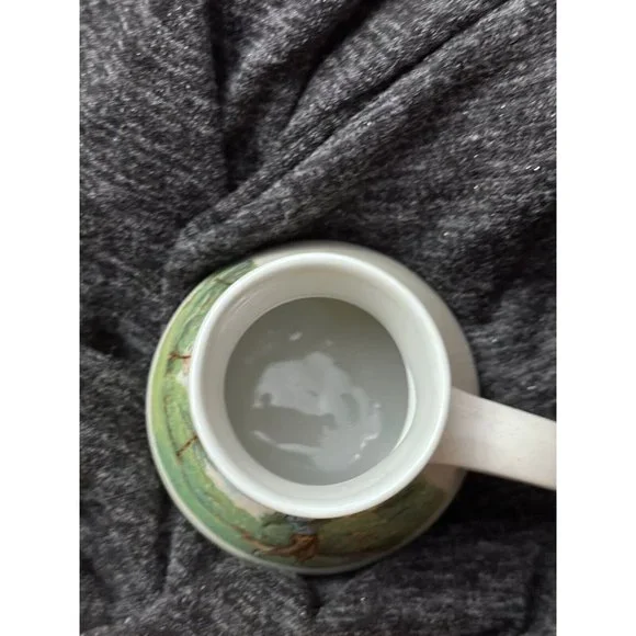 Otagiri Papel Graphics No Spill Mug Coffee Cup Golf Course Golfer Vtg - Picture 4 of 6